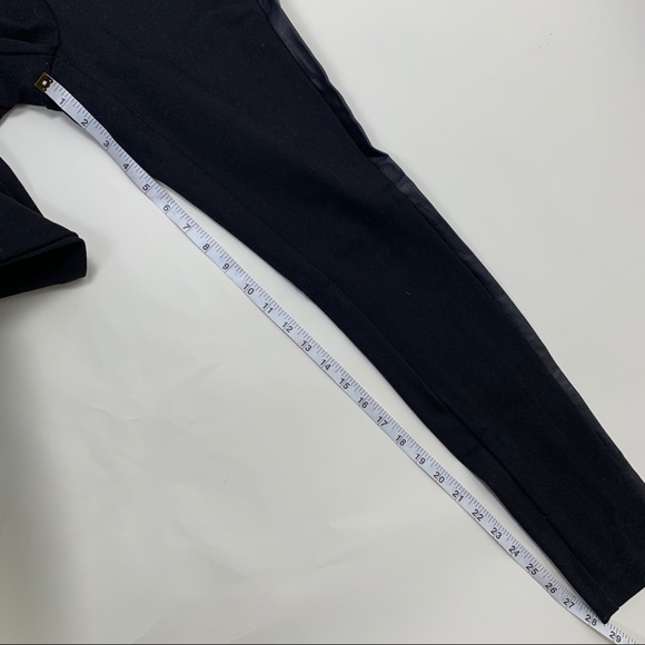 Joe fresh black pants with faux leather - Picture 4 of 6